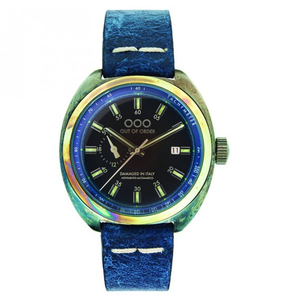 wrist watch torpedine blue 3