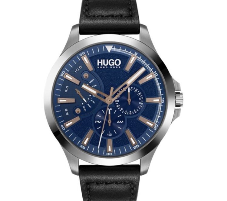 HUGO (HUGO BOSS) Leap 1530172 – Men’s Multifunction Watch
