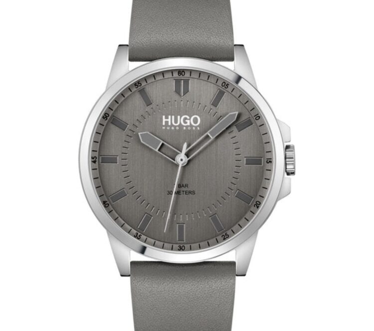 HUGO First 1530185 Men’s Grey Dial Watch