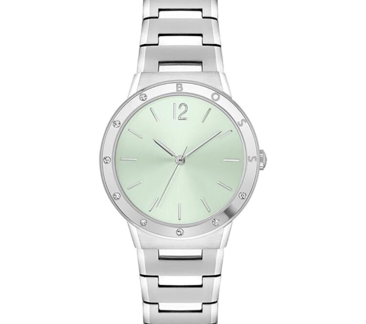BOSS Women’s Watch Breath 1502716 – Stainless Steel Bracelet, Mint Dial