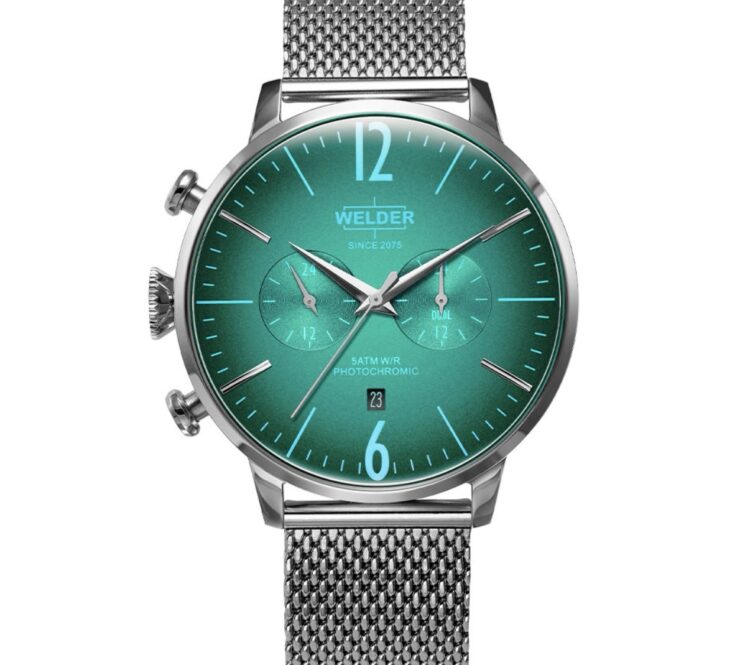 Welder WWRC1002 – Photochromic Chronograph with Mesh Bracelet